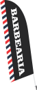 WIND BANNER DE PAREDE TAM ÚNICO BARBEARIA
