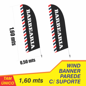 WIND BANNER DE PAREDE TAM ÚNICO BARBEARIA TECIDO OXFORD 1,60 MTS X 0,50 MTS DESENHO ÚNICO  TAMANHO ÚNICO FORMATO FACA CASO QUEIRA WIND BANNER DE PAREDE PERSONALIZADO, BUSQUE NA CATEGORIA WIND BANNER DE PAREDE PERSONALIZADO